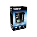 Miniatyrbild 4 av 4: TRENDnet TI-F10SC Fast Ethernet fiberoptisk mediakonverterare 10Base-T, 100Base-FX, 100Base-TX RJ-45 - SC Multi-Mode...