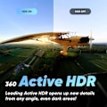 Miniatyrbild 5 av 6: INSTA360 ONE X3 360 graders kamera - 5,7K - 72MP - Vattentät - Svart Svart