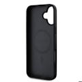 Miniatyrbild 6 av 6: Skydd för iPhone 16 Plus - Guess Hardcase 4G Med Tryckta Randig MagSafe (GUHMP16MP4RPSK) - Svart