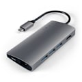 Miniatyrbild 2 av 6: Satechi USB Hub 8 IN 1 USB-C HUB SIDERAL GRÅ