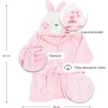 Miniatyrbild 2 av 4: Barnrock - Ti-Tin - Design med kaninöron - Rosa - 6 till 18 månader - Frotté bomull Rosa
