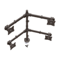 Miniatyrbild 4 av 4: Bordstöd för 4 skärmar - StarTech.com - ARMQUAD - Robust stål - VESA - 8 kg max