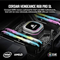 Miniatyrbild 2 av 3: 64 GB DDR4 RAM - CORSAIR - Vengeance RGB PRO SL - 3600 MHz - CL18 - Dual Channel