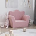 Barnsoffa rosa mjuk plysch