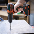 Miniatyrbild 4 av 5: Black & Decker BDCHD18KB borrskruvdragare 2x 18V batterilåda