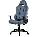 Miniatyrbild 1 av 2: Arozzi Torretta Premium SoftFabric™ Ergonomisk Kontors- eller Spelstol, avancerad sitsmekanism, 3D-armstöd, hög ryggstöd Blå