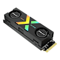 Miniatyrbild 2 av 6: PNY - CS3150 XLR8 Gaming EPIC-X RGB - Intern SSD-hårddisk - 2TB - M.2 NVMe - RGB Kylfläns (M280CS3150XHS-2TB-RB)