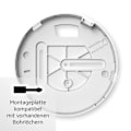 Miniatyrbild 4 av 4: Ei elektronik - Ei650-3F161 - Äggelektronik, Ei650 rökdetektor, 10 års varaktighet, Virtuell batch, Vit, , 3V