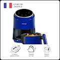 Miniatyrbild 1 av 4: Mellerware - Crunchy! 1230W | 7 program | Non-stick Air Fryer | Design Compact 1,5L | Blå Blå