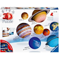 Miniatyrbild 1 av 5: 3D Pussel Solar System - Ravensburger - 8 planeter - 522 bitar - Från 6 år gammal Flerfärgad