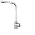 Miniatyrbild 1 av 2: Diskbänksblandare - FRANKE - Sinus plus 850272 - Utdragbar spray - Kromfinish - 360° rotation Krom