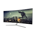 Miniatyrbild 3 av 4: Skärm - LC Power - M34 - 34 tum - 3440x1440 - 4ms - VA - AMD FreeSync - Svart