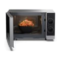 Miniatyrbild 4 av 4: Sharp YC-PS201AE-S Mikrovågsugn (700 W, 20 L, 6 effektnivåer, avfrostningsfunktion, enkel rengöring)