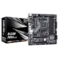 Miniatyrbild 1 av 4: Moderkort - ASROCK - B450M PRO4 R2.0 - Micro ATX - Socket AM4 - AMD B450