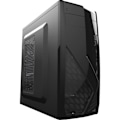 Miniatyrbild 1 av 6: AEROCOOL PC CASE CS-1102 - Medium Tower - Svart - ATX-format (ACCM-PC03014.11)