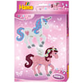 Miniatyrbild 1 av 4: HAMA - "Fantastic Horses" box - 1500 MIDI storlek strykpärlor och 1 tallrik - Kreativa hobbyer - från 5 år och uppåt