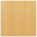 vidaXL Bordsplatta 70x70x2,5 cm bambu 352701