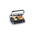 Miniatyrbild 2 av 4: Kontaktgrill - SEVERIN - Pro - 7 automatiska program - Non-stick plattor - 2000 Watt Silverfärg