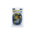 Miniatyrbild 2 av 2: Elastisk Spännare Set Med Krokar 100cm 2u - GENERIC - Vit