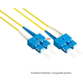 Miniatyrbild 2 av 2: Fiberoptisk kabel - GOOD CONNECTIONS - OS2 - Enkelläge 9/125 - SC Duplex - 0,5 m