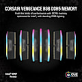 Miniatyrbild 2 av 3: DDR5 RAM - CORSAIR - Vengeance RGB - 96 GB - 5600 MHz - CL40 - Dual Channel