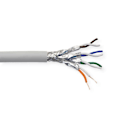 Miniatyrbild 2 av 2: Värde - 21991800 - S/FTP-(PiMF-) Kabel, Kat.8 (Klass I), Solid Wire, AWG22, LSOH, Grå, 100 m