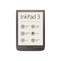 Miniatyrbild 1 av 4: PocketBook InkPad 3 eBook Reader 8GB 7,8" Monokrom E Ink Carta (1872 x 1404) Pekskärm MicroSD-kortplats Wi-Fi Brun...