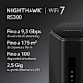 Miniatyrbild 2 av 3: Router - NETGEAR - NIGHTHAWK WIFI 7 BE9300 - 5 Gigabit Ethernet-portar - Kraftfull processor - Beamforming+