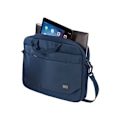 Miniatyrbild 4 av 6: Bärväska för bärbar dator - CASE LOGIC - ADVA-114 - 13"/14" - Blå - Polyester