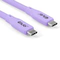 USB-kabel - CLUB3D - CAC-3004 - USB4 Gen 2x2 - 2 m - Lila