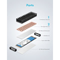 Miniatyrbild 3 av 4: Graugear komponentpaket - G-M2HS02