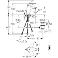 Miniatyrbild 2 av 2: GROHE Engrepp för enhandsgrepp, DN 15 S Storlek, 1 Styck, - 23710003