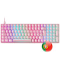 Miniatyrbild 1 av 4: Kompakt mekaniskt tangentbord - Mars Gaming - MKULTRA - RGB 96% - Outemu SQ Red Switch - USB-C
