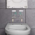Miniatyrbild 4 av 4: Toalettsits - toalettförhöjning Himimi - AMB005368d