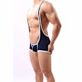 Miniatyrbild 4 av 4: Csmarte Jockstrap för män Jockstrap String String Shell Protection Underkläder Strumpor Atletisk supporterbyxa Blå M
