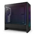 Miniatyrbild 1 av 6: PC-chassi - NZXT - H5 Flow RGB - Högt luftflöde - Förinstallerade fläktar - Optimerad kylning