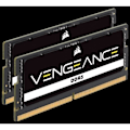 Miniatyrbild 1 av 5: RAM-minne - CORSAIR - CMSX64GX5M2A4800C40 - VENGEANCE - DDR5 - 64Go 2x32Go SODIMM - 4800MT/s - CL 40 - 1.1V