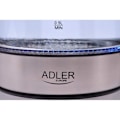Miniatyrbild 2 av 4: Adler AD 1246 - SWITCH KVM - vattenkokare, 2200 W, 1,8 liter, Schwarz/Silber/Transparent