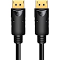 Miniatyrbild 2 av 2: LOGILINK DisplayPort-kabel - DP/M till DP/M 4K/60Hz - Svart 2m - Multi Stream Audio/Video