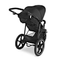 Miniatyrbild 3 av 4: HAUCK Buggy Pushchair - Svart - 3 hjul Runner 2 Svart