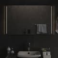 vidaXL LED-badrumsspegel 100x60 cm 151736