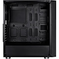Miniatyrbild 3 av 4: Aerocool Quartz REVO, Midi-Tower Case, PC, Stål, ATX, Micro-ATX, Mini-ITX, Svart, Gaming