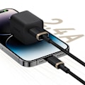 Miniatyrbild 6 av 6: USB till Lightning datakabel, 2,4 A, 2 m - Baseus Dura (P10377801U01-02) - Guld / Svart