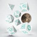 Miniatyrbild 3 av 4: Q WORKSHOP - LOT OF 7 OF THE Witcher CIRI - LAG OM ÖVERRASKNING QWOWC Turkos, vit