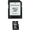 Miniatyrbild 1 av 2: INTENSO 3423490 UHS-minneskort - 64 GB - MicroSDXC - UHS Class 1 / Class10