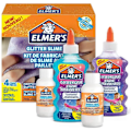 Miniatyrbild 2 av 4: ELMERS Glitter Slime Maker Kit, 2 flaskor med glittrig lim på 177 ml, 2 flaskor med magisk vätska på 68 ml