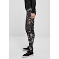 Miniatyrbild 3 av 6: Leggings dam - Urban Classics - Camo Tech - Svart - Mesh-inlägg - Hög midja svart/svart M