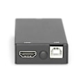 Miniatyrbild 4 av 4: DIGITUS HDMI DONGLE FÖR MODULÄR KVM KONSOLER, RJ45 TILL DVI (DS-51203