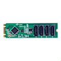 Miniatyrbild 3 av 4: M.2 till SATA-adapter - StarTech.com - 4 portar - PCIe 3.0 - ASM1064 - Kompatibel med Windows/macOS/Linux