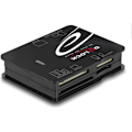 Miniatyrbild 1 av 3: Extern minneskortläsare Delock - 91007 - Kartenleser (MMC, SD, xD, microSD, MS Micro, CFast Card) - USB2.0 ()